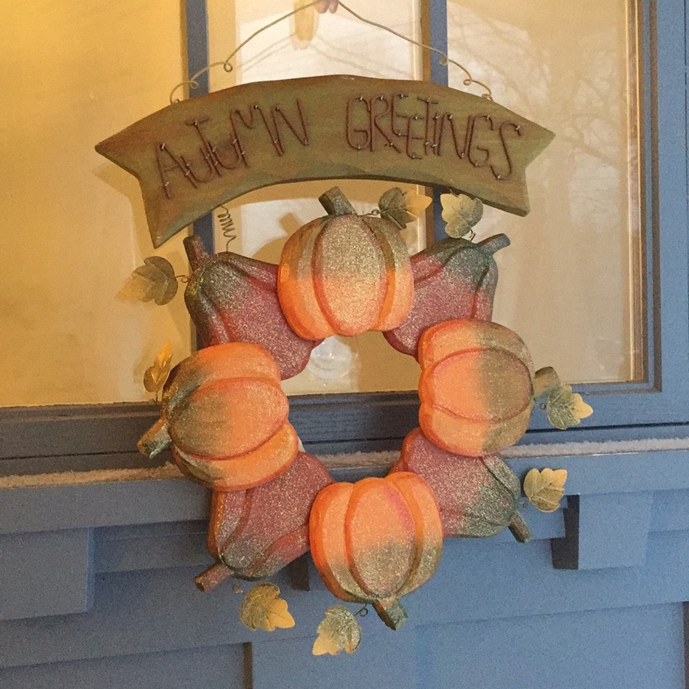 🍁Autumn Greetings sign